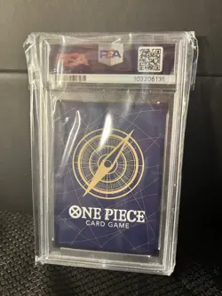 2024 One Piece EN Convention Exclusive Foil #043 Monkey D. Luffy PSA 10 GEM MINT - Image 2