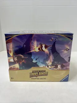 Disney Lorcana Into the Inklands Starter Deck Case Factory Sealed 8 decks B4 - Image 1