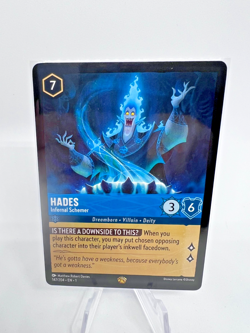 HADES - Infernal Schemer Legendary #151/204 EN 9 Disney Lorcana FABLED Non-Foil - Image 1