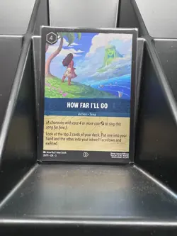 Disney Lorcana - How Far I'll Go - Cold Foil Promo - 28/P1 - NM - Image 1