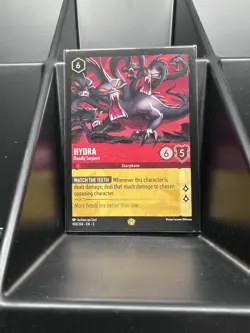 Hydra Deadly Serpent 108/204 Legendary Cold Foil Into the Inklands Lorcana NM - Image 1