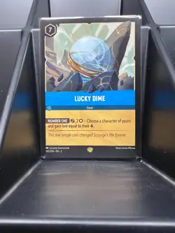 Disney Lorcana - Lucky Dime - 165/204 - Legendary - Into The Inklands NM - Image 1