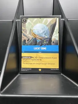 Disney Lorcana - Lucky Dime - 165/204 - Legendary - Into The Inklands NM - Image 1