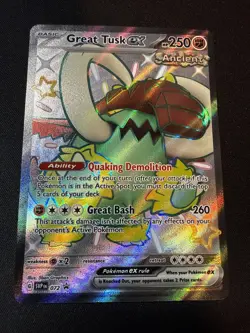 Pokemon Card - Great Tusk ex 072 Sv: Scarlet & Violet Promo Cards Holo - Image 1