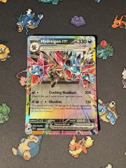 Pokemon Cards Hydreigon ex 119/191 Ultra Rare Surging Sparks - (NM) - Image 1