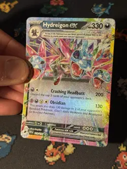 Pokemon Cards Hydreigon ex 119/191 Ultra Rare Surging Sparks - (NM) - Image 2