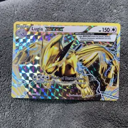 Pokemon Lugia Break Holo Rare TCG Card 79/124 XY Fates Collide LP - Image 3