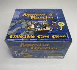 Monster Rancher CCG RARE Booster Box 36 Packs 1st edition NEW SEALED TCG Cards - Image 1