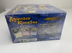 Monster Rancher CCG RARE Booster Box 36 Packs 1st edition NEW SEALED TCG Cards - Image 5