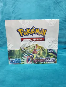 Pokemon Scarlet And Violet Base Set Booster Box Sealed English TCG Cards - Image 1