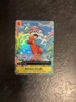 Monkey D Luffy OP07-109 Treasure Rare Two-Legend One-Piece Card Game (NEAR MINT) - Image 1