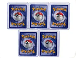 (5) Lot 2002 Pokemon e-Card Series Expedition Fire Energy #161/165 - Image 2