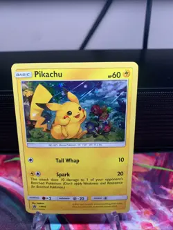 (LP-NM) Pikachu Holo SM86 Black Star Promo Pokemon TCG Card - Image 1