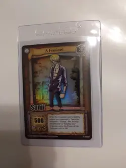 Bandai One Piece CCG Card Sanji A Feminist Holo - Image 1