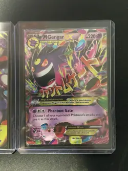 Gengar EX & Mega Gengar EX Holo Lot Pokemon TCG XY Phantom Forces Cards - Image 2
