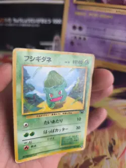 Pokemon Karte Card Bulbasaur Intro Pack Bisasam 1997 Rare Wotc japanese LP - Image 4