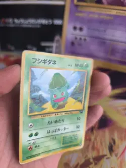 Pokemon Karte Card Bulbasaur Intro Pack Bisasam 1997 Rare Wotc japanese LP - Image 5