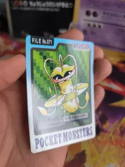 Pokemon Karte Card Pocket Monsters Carddass 1997 japanese Victreebel NM Sarzenia - Image 3