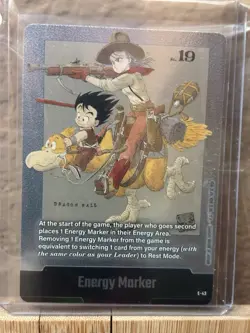 Dragon Ball Super Fusion World Energy Marker E-43 Manga Booster Card No. 19 - Image 3