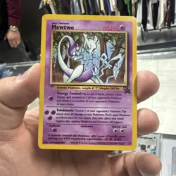 Mewtwo #12 Black Star Promo 2000 Wizards of The Coast (WoTC) MP Pokemon TCG Card - Image 1