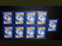POKEMON CARD LOT 9 HOLO REVERSE HOLO V GX NM MARNIE SALAMENCE ALOLAN PERSIAN - Image 2