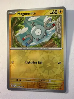 Magnemite - Reverse Holo - Surging Sparks SSP EN 058/191 Pokemon Card - Image 1