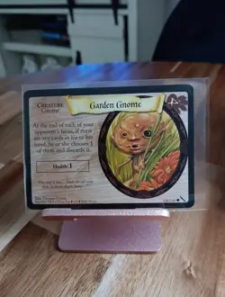 2002 Wizards Harry Potter Trading Card Game Garden Gnome #108 - Image 1