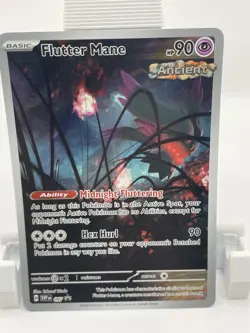 Pokemon Flutter Mane Ancient Promo 097 Sv: Scarlet & Violet 90 HP Card 2024 - Image 1