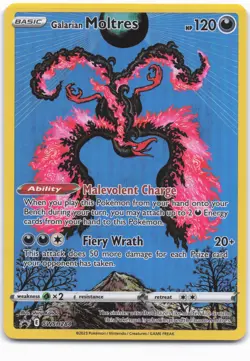 SWSH: Sword & Shield Promo Cards #SWSH284 Galarian Moltres - Image 1
