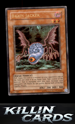 Brain Jacker (UTR) FET-EN034 Ultimate Rare Flaming Eternity YuGiOh Card LP - Image 1