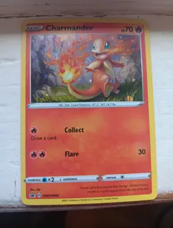 Charmander SWSH092 SWSH: Sword & Shield Promo Cards Holo - Image 1