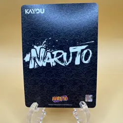 Kakashi Matake Naruto Kayou Card - Rare Stained Glass NRSA01-SP-004L5 - Image 2