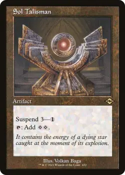 Sol Talisman RETRO - 432 - Rare - Modern Horizons 2 MH2 MTG - Image 1