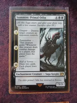 MTG - Summon: Primal Odin - Final Fantasy - Image 1