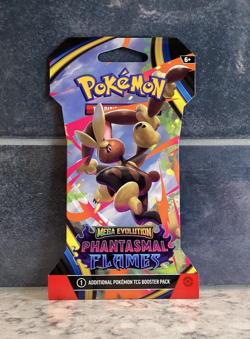 Pokemon Mega Evolution Phantasmal Flames Sleeved Booster Packs 4 Total as shown - Image 5