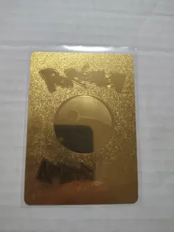 Gold Metal Charizard V HP220 Gold Metal Pokemon Card-Collectible Gift Display！ - Image 2