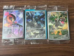 POKEMON TCG Lot Of 3 SEALED ETB Promos Tyrunt 070 - Charcadet 022 - N Zekrom 031 - Image 1