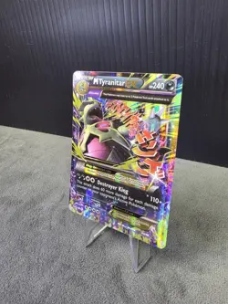 🐲 M Tyranitar EX 43/98 XY Ancient Origins Pokemon TCG Full Art Ultra Rare MP - Image 2