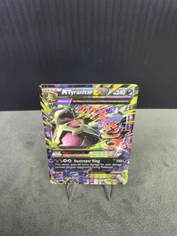 🐲 M Tyranitar EX 43/98 XY Ancient Origins Pokemon TCG Full Art Ultra Rare MP - Image 4