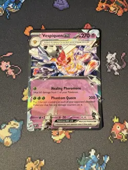 Pokemon Cards Vespiquen ex 096/197 Ultra Rare Obsidian Flames - (NM) - Image 1