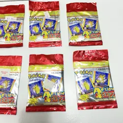 Pokemon Action Flipz Packs- 1999 Sealed (8 Packs!!!!) - Image 4