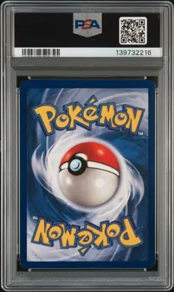 POKEMON GAME BASE SET BULBASAUR 1999 SHADOWLESS #44 PSA 7 - Image 2