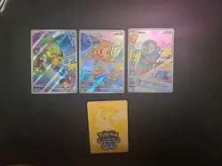 Pokemon First Partner Illustration Rare Turtwig Chimchar Piplup 30th Anniversary - Image 3