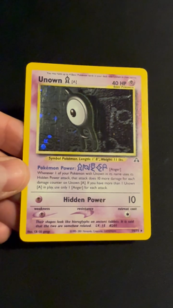 Vintage Pokemon - Unown [A] 14/75 Neo Discovery Holo - Image 2