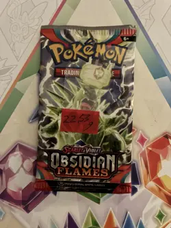 VERY HEAVY! 22.53Gram Obsidian Flames Pokemon TCG Factory Sealed Booster Pack!!! - Image 2