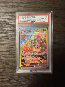 2025 Pokemon SV Prismatic Flareon ex Special Illustration Rare #146/131 PSA 10 - Image 1