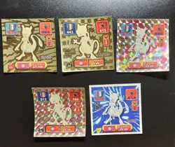 Pokemon Sticker Rare Holo Seal Japanese Amada Mewtwo A13 - Image 1