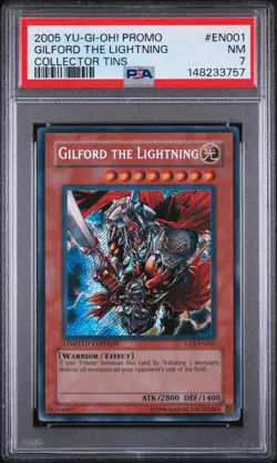 PSA Graded Yu-Gi-Oh Card Lot of 3- Dark Magician,Gilford, Blue Eyes! - Image 2
