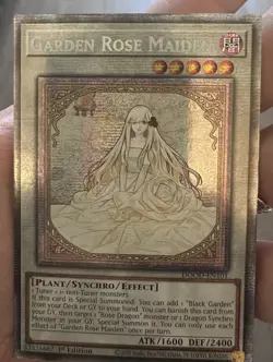 STARLIGHT RARE Garden Rose Maiden YU-GI-OH! DOOM OF DIMENSIONS DOOD-EN101 - Image 1