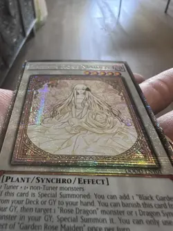 STARLIGHT RARE Garden Rose Maiden YU-GI-OH! DOOM OF DIMENSIONS DOOD-EN101 - Image 2